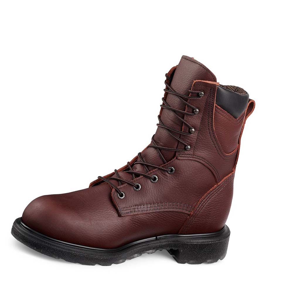 Red Wing SuperSole® 2.0 8-inch Soft Toe Men's Waterproof Boots Burgundy | ZA 362GSO